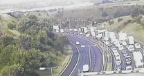 LiveM62 traffic live: Huge 5-mile queues after broken down tanker 'catches fire'
