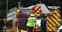 LiveEccles bus crash UPDATES: 15 rushed to hospital as 'roof torn off' double-decker
