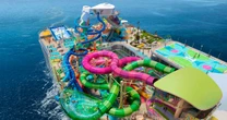 Inside new record-breaking mega cruise ship with ice rink and huge waterpark
