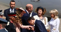 Kate Middleton wows as Macron affectionately greets princess on state visit