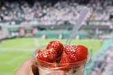 Wimbledon stars ditch strawberries and cream and are all eating sushi instead