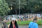 Oasis fans without tickets storm Heaton Park fences as band hits stage
