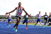 Team GB sprinter Zharnel Hughes eyes 'super fast' record-breaking run and home hat-trick