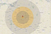 Map shows what happens if Russia nukes treasured UK city after Putin puppet's latest threat