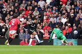 Paul Merson rages after Aston Villa goal controversially disallowed vs Man United - 'no chance'