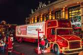 The first stop on Coca-Cola Christmas Truck Tour 2024 revealed