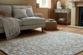 Dunelm's 'elegant' and 'luxurious' neutral half-price rug 'complements a room perfectly'