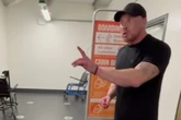 EasyJet passenger filmed raging with staff in row over hand luggage size
