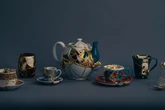 Broken teaset mended with gold tells the story of refugees