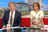 BBC Breakfast's Charlie Stayt thinks cast is 'mocking' him as he spots 'strange' image on show