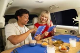 Hyundai launches UK's first restaurant in car where diners enjoy meals in back seat