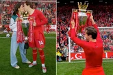 Liverpool WAG dubbed 'prettiest girl ever' steals show at Anfield in retro footie shirt