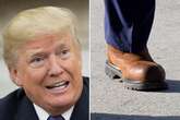 Social media sleuths predict the downfall of Trump – and it's all down to his shoes