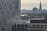 BREAKING Fire breaks out in major London tower with black smoke seen