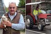 'Silly old man on a tractor' travelling the UK at 13mph reveals how trip's surprised him