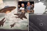 UFO hit by Hellfire missile which bounces off it with zero effect in amazing footage