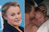 Chris Hughes posts and deletes intimate bed snap with JoJo Siwa as pair confirm romance