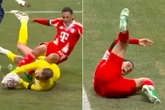 Bayern Munich star Jamal Musiala suffers horror injury as cameras quickly cut away