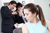 'My sex pest ex now works two desks over - I'm terrified what she'll do next'