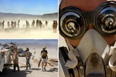 Sick Burning Man bloke hunts for 'stinky socks' as he makes cash-in-hand offer to revellers
