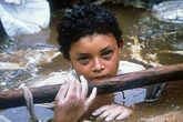 Girl's final words after 60 hours trapped in cement-like mud as eyes turned black