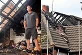 Family heard 'massive bang' before lightning strike 'shook whole house' in devastating inferno