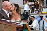 Jeff Bezos' celeb wedding guests – Kim Kardashian's bra and Leonardo DiCaprio hides face