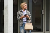 Hollyoaks legend Steph Waring pictured leaving set as Cindy Cunnington return sealed