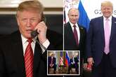 Donald Trump agrees Russia visit after Putin phone call 'to stop the millions of deaths'