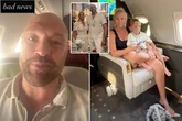 Tyson Fury left 'terrified' as private jet forced to land due to 'technical problem'