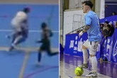 Footballer loses spleen in horror challenge just 20 seconds into match
