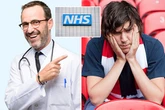 Live football to be prescribed free on the NHS as a treatment for depressed fans