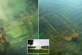 Ruins of 'magnificent' 1600-year-old church emerge from under water thanks to lockdown