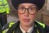 Police force 'reviewing' video after cop tells man filming people 'is a bit noncey'