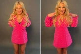 Jamie Lynn Spears playfully grabs boobs as she shows off toned figure in pink minidress