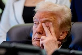 Donald Trump health fears mounting as he 'slumps over asleep' on live TV