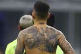 Premier League winner has astonishing Peaky Blinders and Breaking Bad tattoos on his back