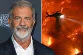 Mel Gibson's conspiracy theory that LA fires were 'commissioned' to clear homes