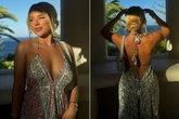 Glam footballer Madelene Wright basks in 'golden hour' as fans laud her beauty