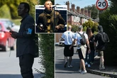 Oasis brothers hire security outside childhood home as flans flock to take snaps