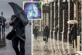 UK set for weeks of heavy rain and thunderstorms as 81mph winds to batter Britain