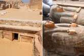 Egypt tomb with 'family of coffins' discovered – some items are in perfect condition