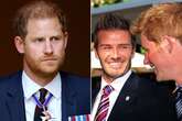 Prince Harry's 'furious' response to David Beckham's request for 'picture'