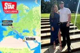 British couple on Dubai flight wake up to 'horror' missile alert after noticing 'glitch'