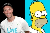 Coldplay's Chris Martin says his hero is Homer Simpson and not because he's all yellow