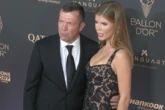 Former Ballon d'Or winner walks red carpet with 'bikini model' nearly 40 years his junior