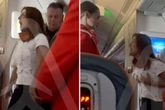 Plane passenger throws tantrum over her 'a** and t**s' as she demands one thing