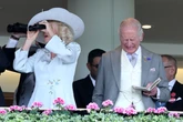 Furious King Charles caught on camera during Royal Ascot as Camilla bites nails