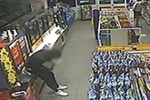 Man crawls out of his own grave then seen on CCTV going into service station with bullet in brain