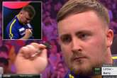 Darts sensation Luke Littler beats old foe during Grand Slam of Darts debut